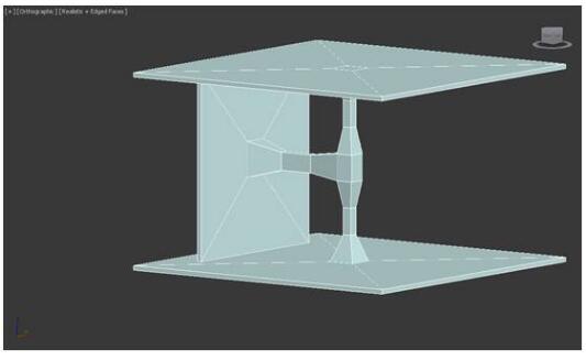 選擇側(cè)面進行Bevel（倒角）Extrude（擠出）