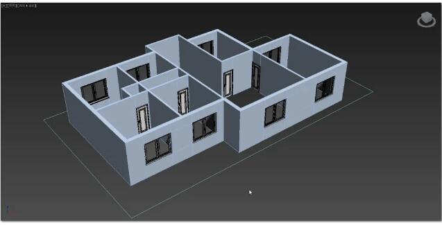 3DSmax雙面創建空間場景
